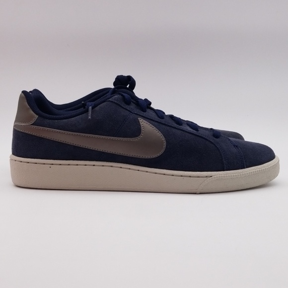 Nike Court Royale Suede Obsidian Blue Mens Shoes - Picture 2 of 6